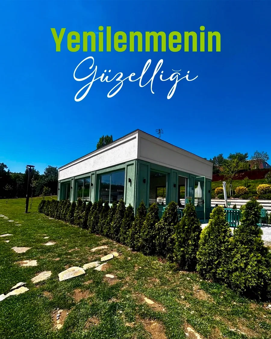 Yenilenmenin Güzelliği — yenilenen Yeşilizz Kafe